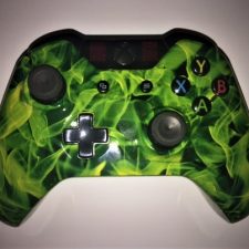 Hydrographics Green Wild Game Controller