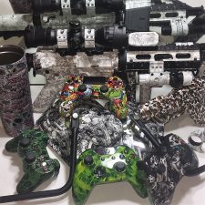 Hydrographics Game Controllers