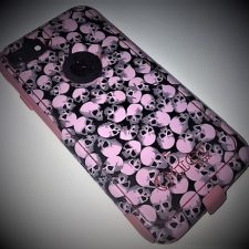 Hydrographics Pink Phone Case