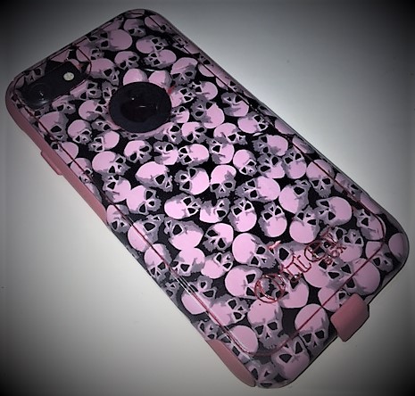 Hydrographics Pink Phone Case