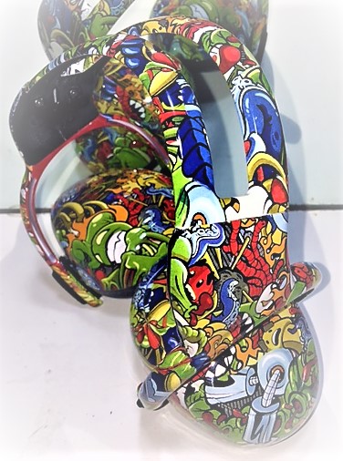 Hydrographics Headphones Colorful