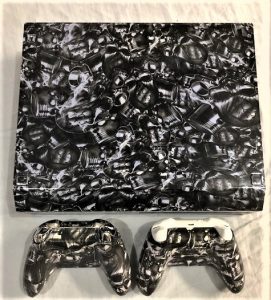 Hydrographics Water Dipped XBOX One Console and Controllers