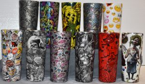 Hydrographics Water Dipped Tumblers