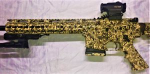 Hydrographics Water Dipped AR-15