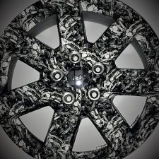 Hydrographics Water Dipped Car Hubcap
